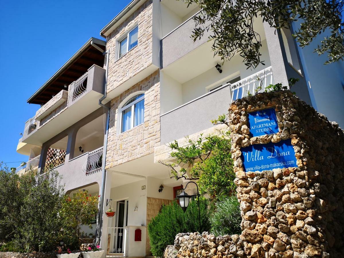 Apartments And Rooms Villa Dona Makarska Eksteriør bilde